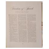 Norman Rockwell Freedom of Speech Print - Framed Artwork by 1948 Trading Co