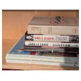 Books - Assorted Vintage & Contemporary Titles on Two-Shelf Collection
