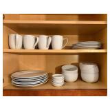 Williams-Sonoma Open Kitchen China Whiteware Dinnerware Set