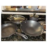 Calphalon Nonstick Cookware Set with Glass Lids - Assorted Pans