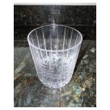 Clear Glassware Set - Highball Glasses & Faceted Tumblers