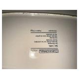 White Ceramic Baking Dishes - 2-Piece Set, 3 Qt Each, Made in China