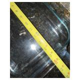 Pyrex 9x13 Glass Baking Dishes & Anchor Hocking Glass Storage Dish with Red Lid (Lot of 3)