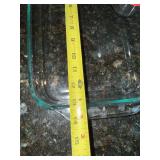 Pyrex 9x13 Glass Baking Dishes & Anchor Hocking Glass Storage Dish with Red Lid (Lot of 3)