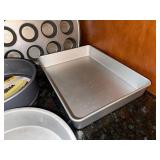 Calphalon Bakeware Set - 9-inch Springform Pan, 9-inch Round Pan, 9x13 Rectangular Pan, 12-Cup Muffin Pan