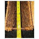 Seagrass Storage Baskets - Handwoven Natural Tan (Lot of 3)