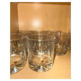 Clear Glass Tumblers Set - Rocks & Highball Glasses