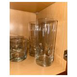 Clear Glass Tumblers Set - Rocks & Highball Glasses