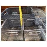 Clear Acrylic Storage Bins (Lot of 4)