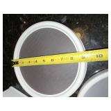 Wilton 9-In Round Non-Slip Display Bases & 9-In Rectangular Step Pads - 7-Piece Set