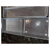 Metal Mesh Storage Trays - Lot of 5
