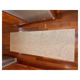 Gray Speckled High-Pile Runner Rug - Indoor Hallway Accent