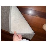 Gray Speckled High-Pile Runner Rug - Indoor Hallway Accent