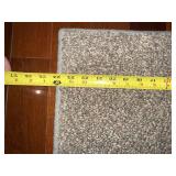 Gray Speckled High-Pile Runner Rug - Indoor Hallway Accent