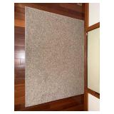 Gray Speckled High-Pile Runner Rug - Indoor Hallway Accent