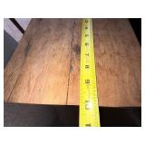 Decorative Black Storage Box with Wood Lid and Rope Handles