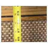 Area Rug - Brown & Beige Woven, Rectangular Living Room Decor