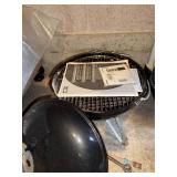 Weber Original Kettle Charcoal Grill - Round Portable with Lid and Legs