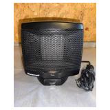 Duracraft Portable Space Heater - Oscillating, Black