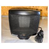 Duracraft Portable Space Heater - Oscillating, Black