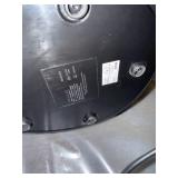 Duracraft Portable Space Heater - Oscillating, Black