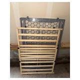 Two Baby/Pet Gates Including One Wood Pressure Gate and One Regalo Expandable Safety Gate - 28-42 in Wide, 25 in High - Ages 6-24 Months - Pressure Mounted