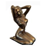 LR - Bronze Nude Female Sculpture