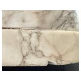 UL - Antique Alabaster Bust Art Deco, Early 1900s