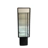 UL - Vintage Glass-Front Display Cabinet