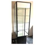UL - Vintage Glass-Front Display Cabinet
