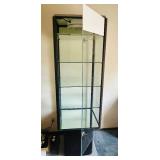 UL - Vintage Glass-Front Display Cabinet