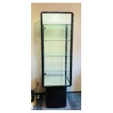 UL - Vintage Glass-Front Display Cabinet