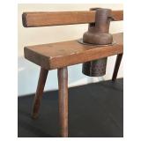 UL - Antique Handmade Wooden Press