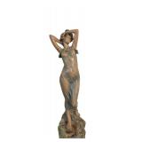 UL - Art Nouveau Female Figure Sculpture Model 1302 European Studio