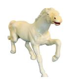 UL - Ceramic Horse & Carved Bear Figurine (Lot of 2)