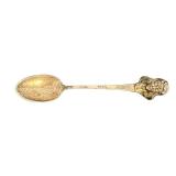 UL - Antique Figural Sterling Silver Spoon