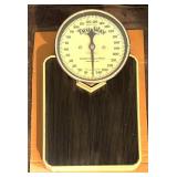 UL - TRU-WAY Health Scale - Vintage 9x11 Bathroom Scale, Continental Scale Works