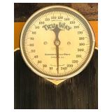 UL - TRU-WAY Health Scale - Vintage 9x11 Bathroom Scale, Continental Scale Works