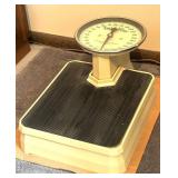 UL - TRU-WAY Health Scale - Vintage 9x11 Bathroom Scale, Continental Scale Works