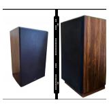 D - Vintage Fisher Speakers - 15 x 17 x 32 in (Lot of 2)