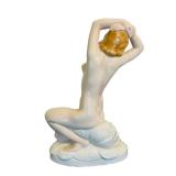 UL - Karl Ens Porcelain Nude Figurine, Vintage German Ceramic Figure