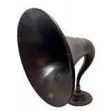 O - Large Vintage Music Master Reproducer Horn Speaker