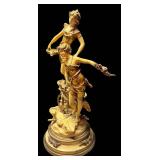 LLR - Louis & François Moreau Art Nouveau Figure Sculpture