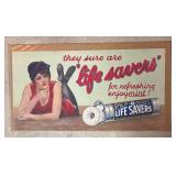 FR - Life Savers Pep-O-Mint Vintage Unframed Promotional Print Poster