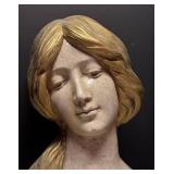LLR - Egon Hillebrand Bust of Woman Sculpture
