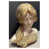 LLR - Egon Hillebrand Bust of Woman Sculpture