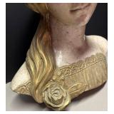 LLR - Egon Hillebrand Bust of Woman Sculpture