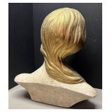 LLR - Egon Hillebrand Bust of Woman Sculpture