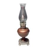 O - Oil Lamp Style Lamp with Glass Chimney