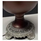 O - Oil Lamp Style Lamp with Glass Chimney